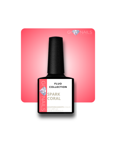 COLORE SEMIPERMANENTE FLUO Spark Coral - 7ml
