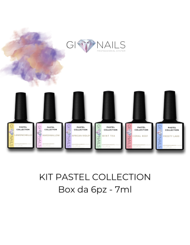 KIT SEMIPERMANENTE PASTEL COLLECTION - 6PZ da 7ml