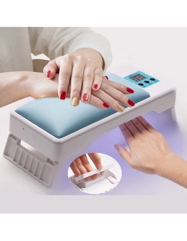 Lampada Uv/Led Con Poggiamano