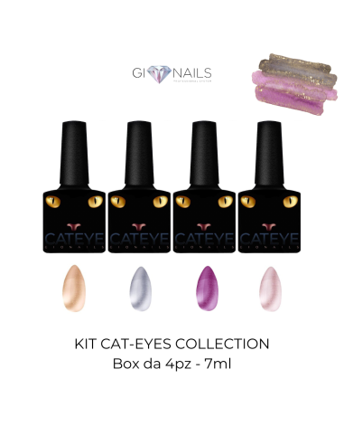 KIT SEMIPERMANENTE CAT-EYE COLLECTION - 4PZ da 7ml