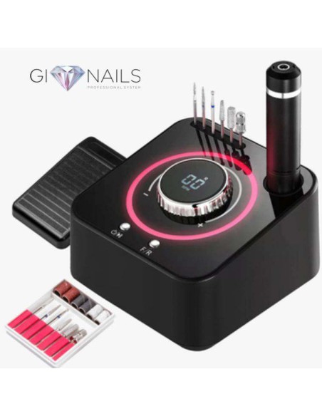 Fresa Professionale Nera - 40.000 Giri