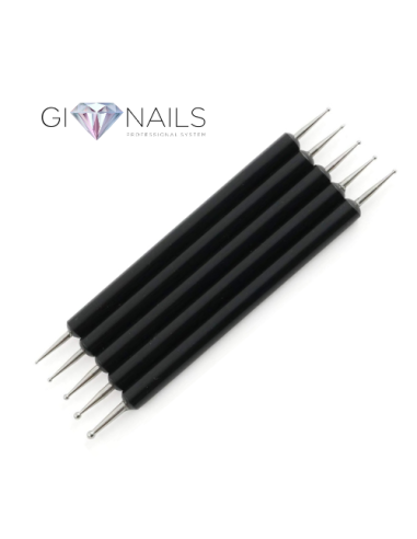 Set di 5 Applicatori Spotswirl Per Unghie