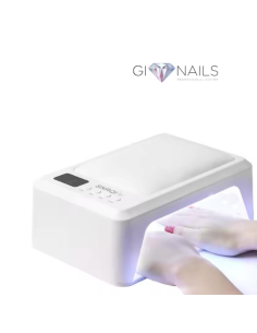 Lampada a Due Mani Uv-Led Con Cuscino Poggiamano - 72w 2