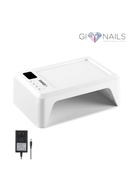 Lampada a Due Mani Uv-Led Con Cuscino Poggiamano - 72w