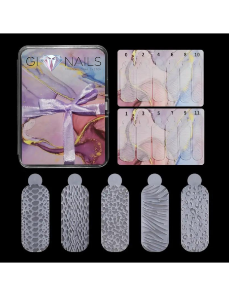 Cofanetto Formine In Silicone 3D - 60Pz