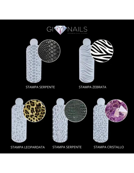 Cofanetto Formine In Silicone 3D - 60Pz