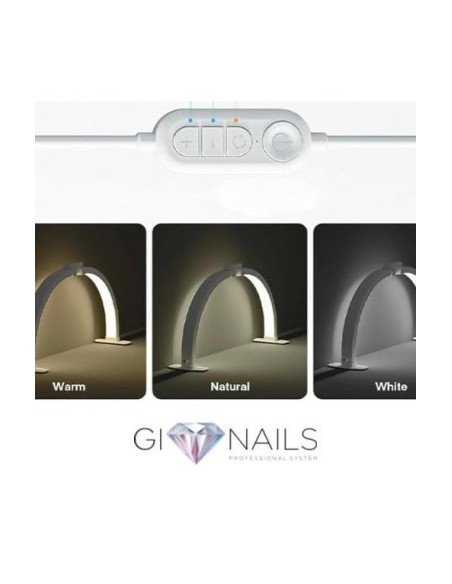 Lampada Da Tavolo Curva Pieghevole