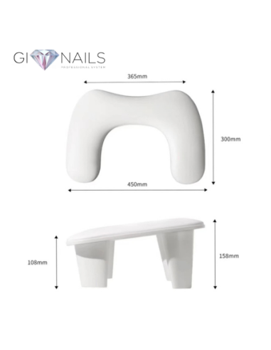 Poggiabraccio Con Cuscino Ultramorbido in...