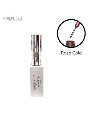 Soak Off Gel ROSE GOLD - 10ml