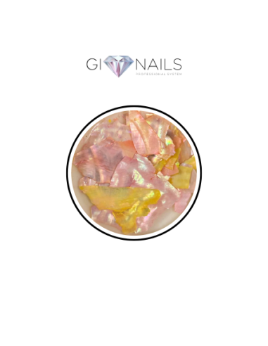 Scaglie Madre Perla "PEACHY GLOW"