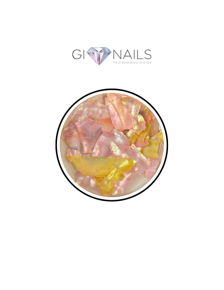 Scaglie Madre Perla "PEACHY GLOW"