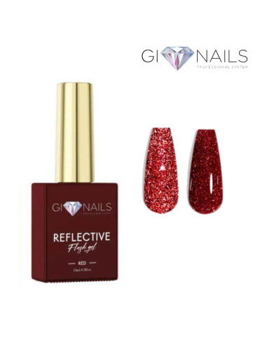 Reflective Flash Gel - Red - 15ml