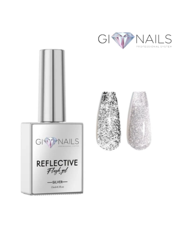 Reflective Flash Gel - Silver - 15ml