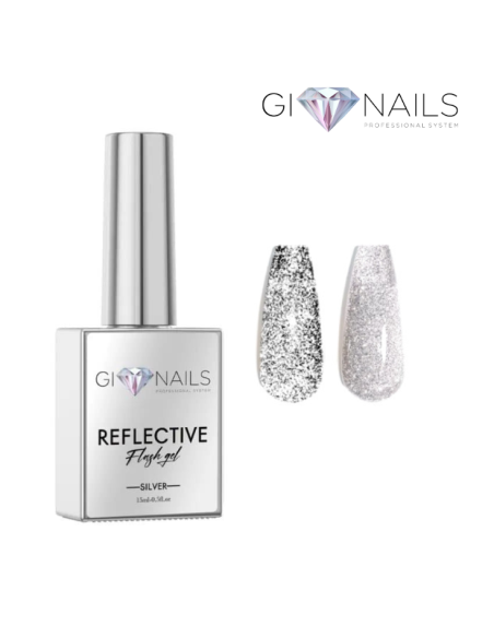 Reflective Flash Gel - Silver - 15ml