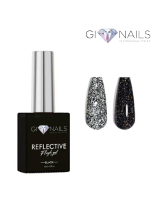 Reflective Flash Gel - Black - 15ml
