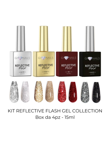Kit Reflective Flash Gel Collection - 15ml