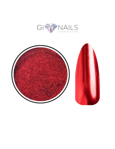 Polvere Effetto Specchio - Rosso
