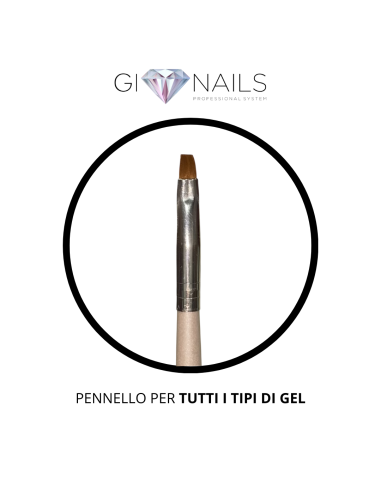 Pennello Per Tutti i Tipi di Gel - Kolinsky 4