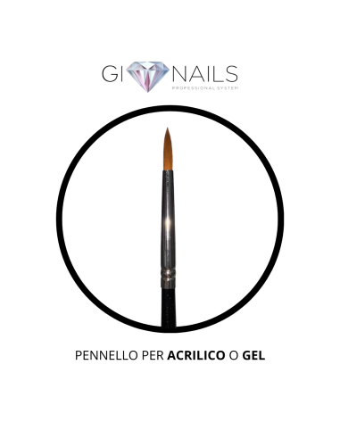 Pennello Per Acrilico/Gel - Mis.4