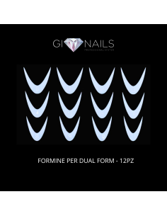 Formine In Gomma Per Dual Form - 12pz