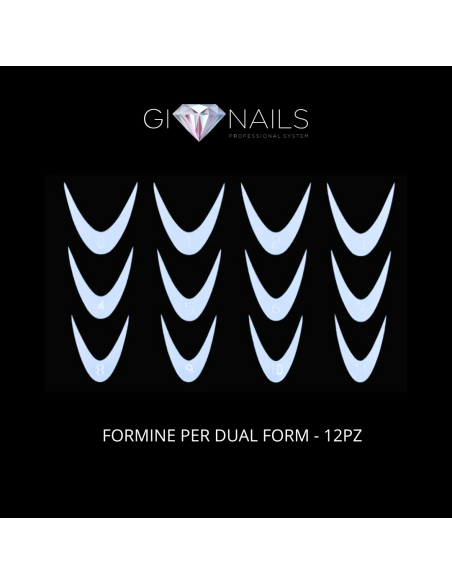 Formine In Gomma Per Dual Form - 12pz