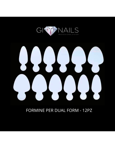 Formine In Gomma Per Dual Form - 12pz