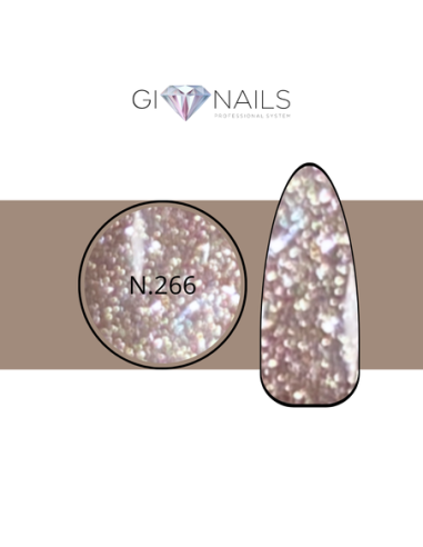 Gel Color N.266 GLITTER GOLD - 7ml