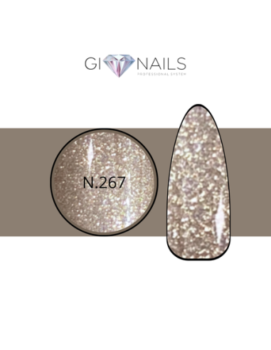 Gel Color N.267 GLITTER GOLD - 7ml