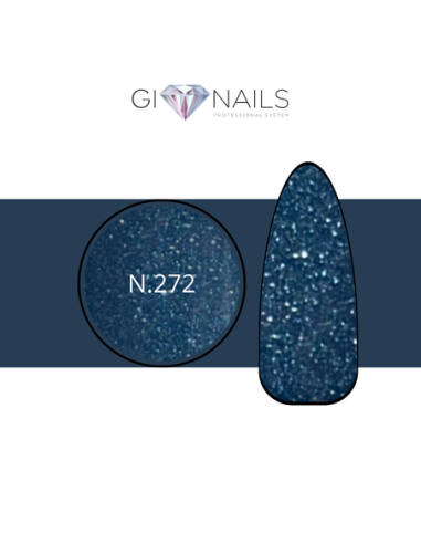 Gel Color N.272 GLITTER BLUE - 7ml