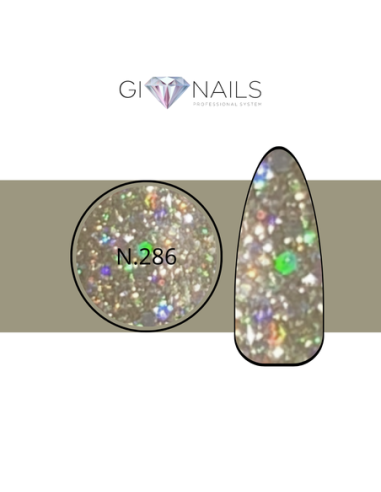 Gel Color N.286 GLITTER GOLD - 7ml