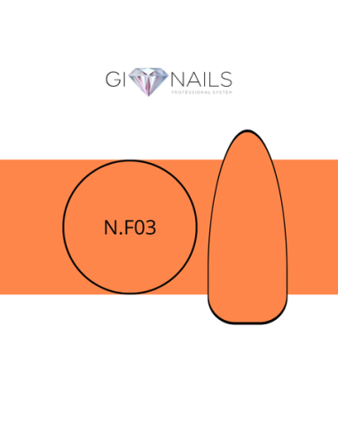 Gel Color N.F03 ARANCIO FLUO - 7ml