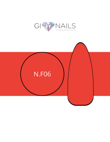 Gel Color N.F06 CORALLO FLUO - 7ml