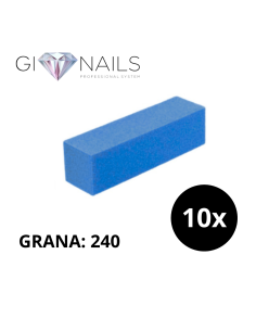 10x BUFFER MATTONCINO BLU - 240