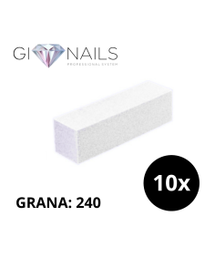 10x BUFFER MATTONCINO BIANCO - 240