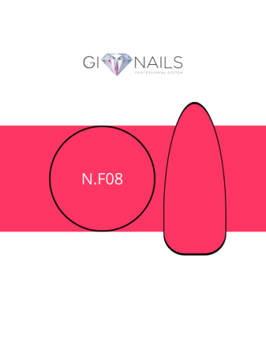 Gel Color N.F08 FUCSIA FLUO - 7ml