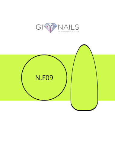 Gel Color N.F09 LIME FLUO - 7ml