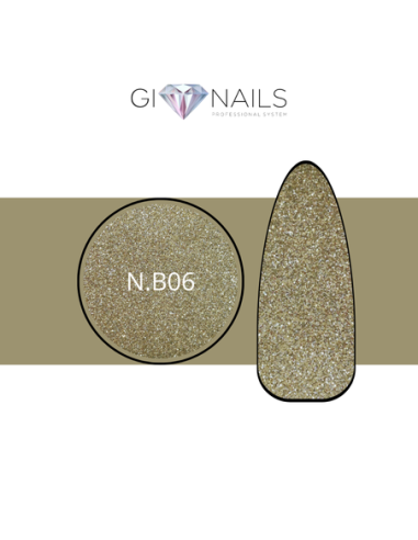 Gel Color N.B06 GLITTER GOLD - 7ml