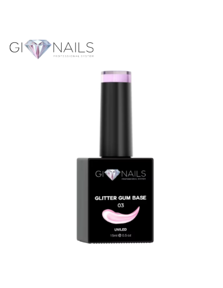Glitter Gum Base 03 - 15ml