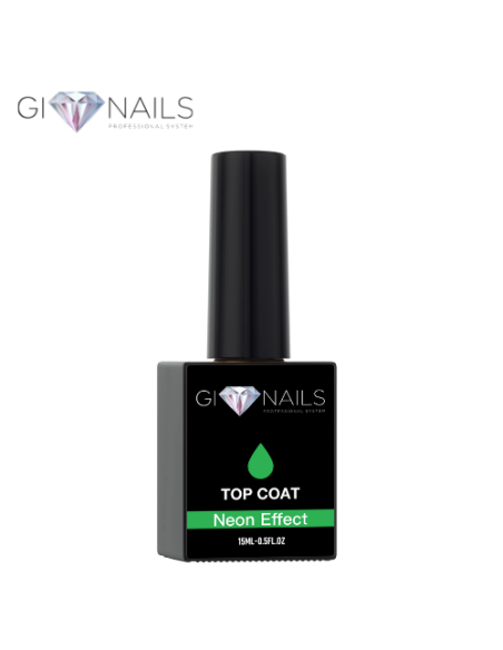Top Coat Neon Effect - 15ml