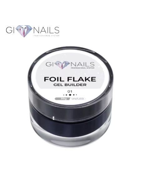 Gel Builder FOIL FLAKE 01 - 30g