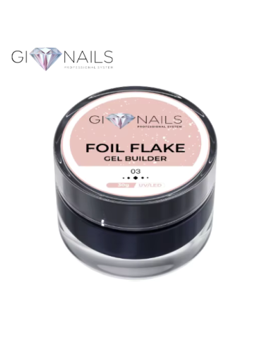 Gel Builder FOIL FLAKE 03 - 30g