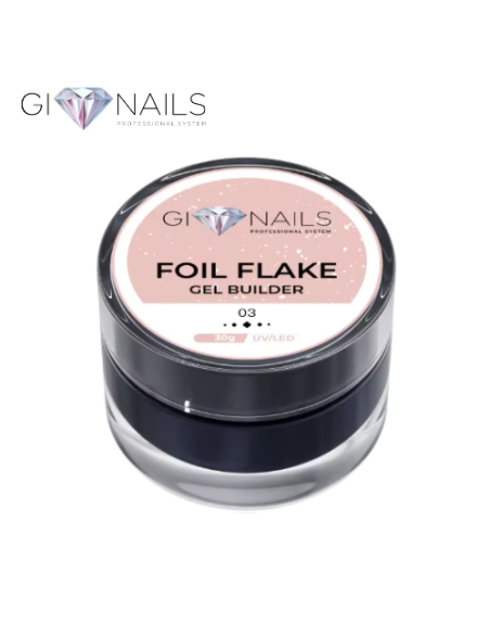 Gel Builder FOIL FLAKE 03 - 30g