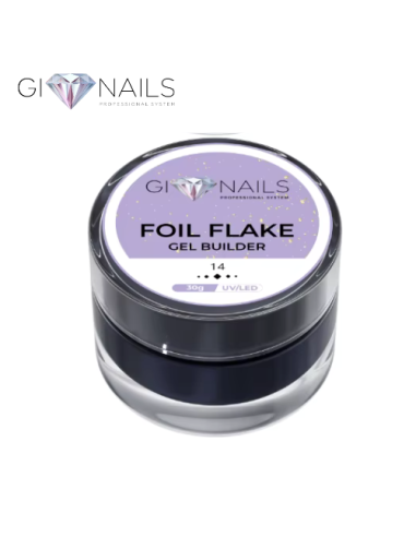 Gel Builder FOIL FLAKE 14 - 30g