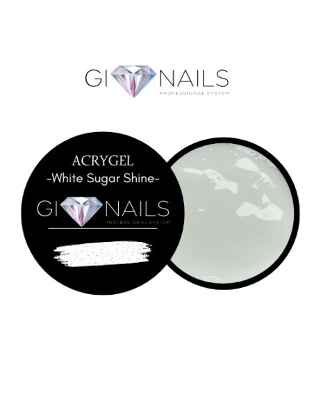 Acrygel WHITE SUGAR SHINE - 30gr