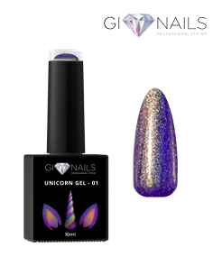 Semipermanente Unicorn Gel 10ml - 01 2