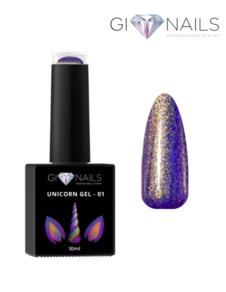 Semipermanente Unicorn Gel 10ml - 01