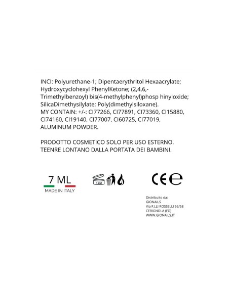 COLORE SEMIPERMANENTE n.4 Autumn – GIONAILS 7ml