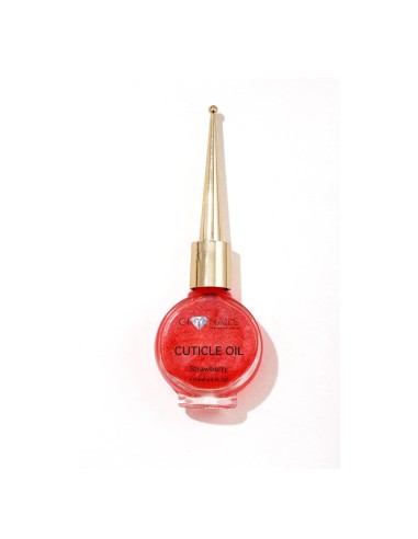 Cuticle Oil Glitter STRAWBERRY - 14ml