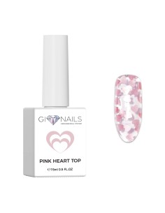 Top Coat HEART PINK - 15ml