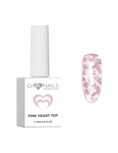 Top Coat HEART PINK - 15ml